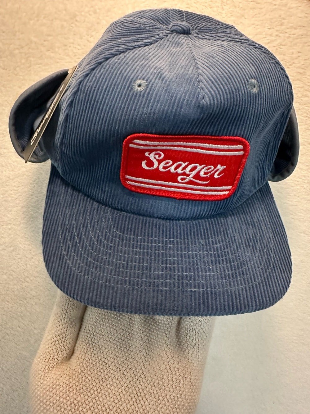 Seager whitewater flapjack corduroy Blue Unisex 1 unit